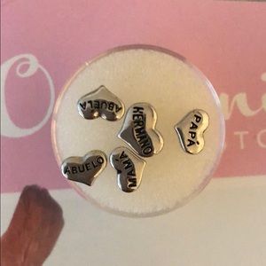 Spanish Origami Owl charms